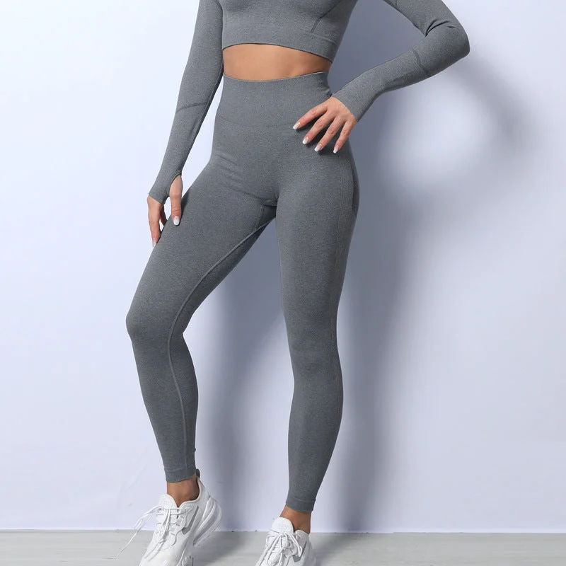 Bottom And Versatile Women's Quick Dry Hip High-waisted Hip-lifting Workout Yoga Pant