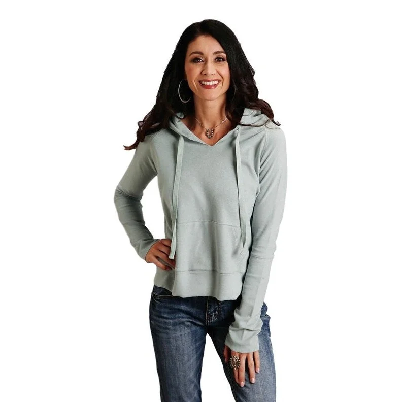 New Autumn And Winter Styles Stetson Western Sweatshirt Womens Hooded Blue 11-098-0513-7038 BU
