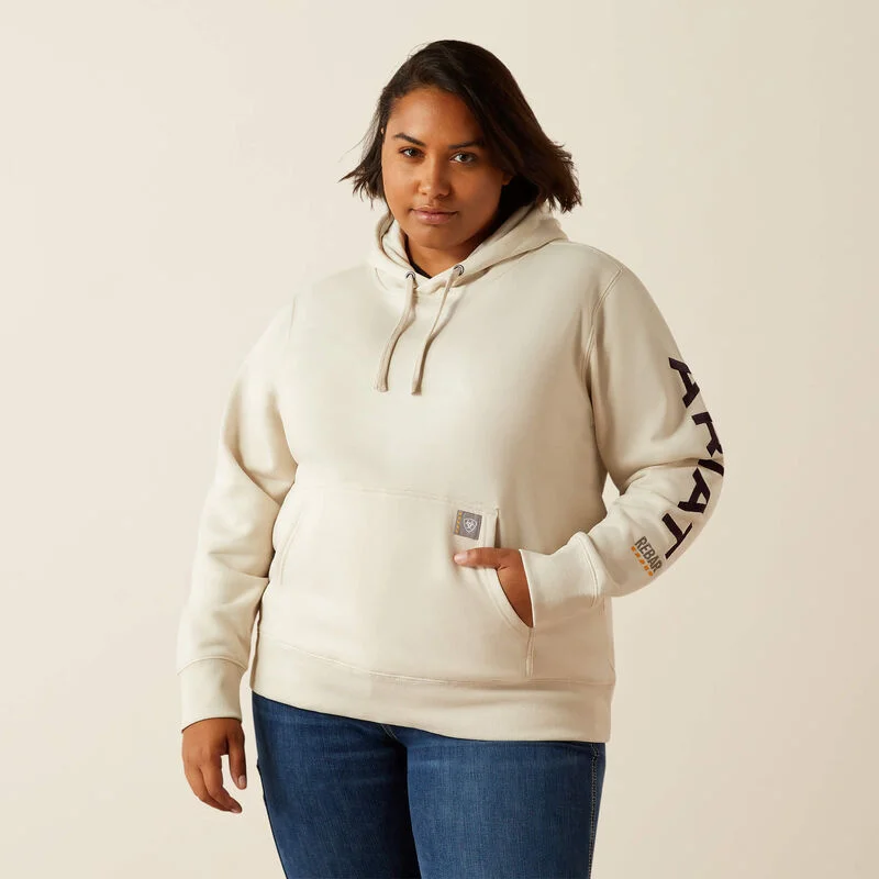 Eye-catching Personality Women's Graphic Hoodie, Moonbeam/Blackberry