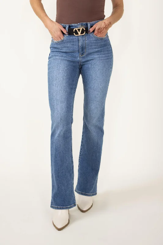 Comfortable Design Judy Blue High Rise Bootcut Jeans for Women | 82515REG
