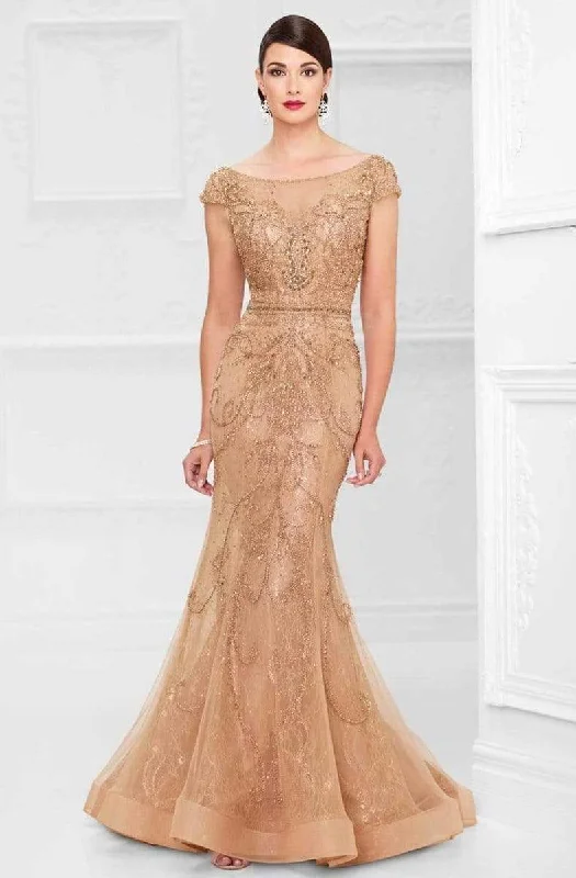 French Retro Ivonne D for Mon Cheri - 117D66 Mermaid Mother of the Groom Gown