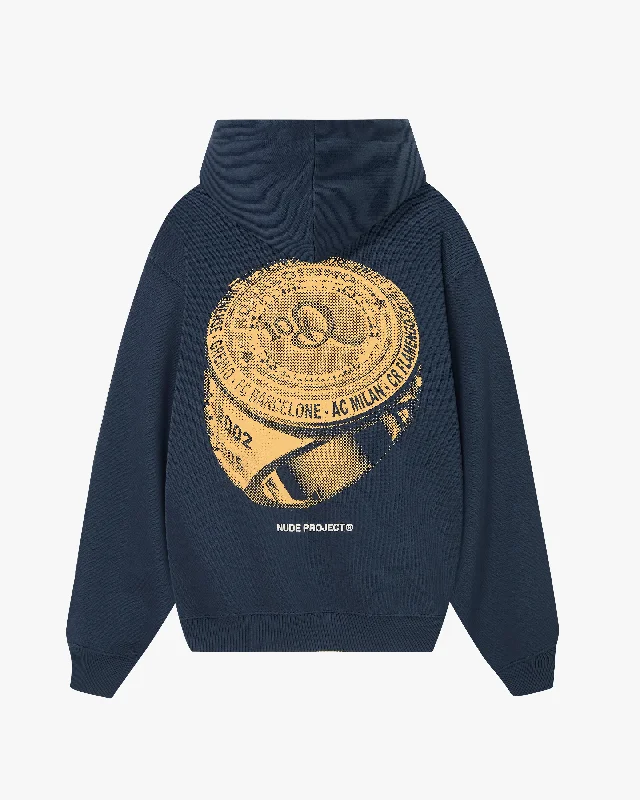 Loose Fit CHAMPION HOODIE NAVY