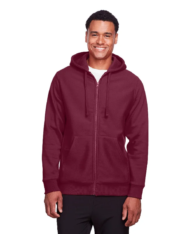 Stunning Fashion Team 365 TT95 Men's Zone HydroSport Heavyweight Full-Zip Hooded Sweatshirt
