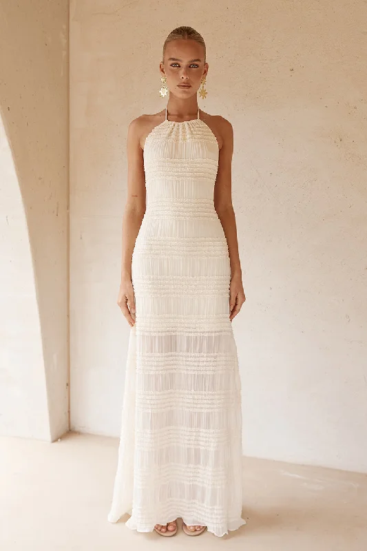 Dessert Matching RALITA MAXI DRESS - CREAM