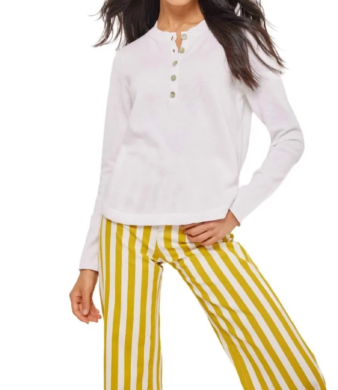 Dessert Matching Patch Magic Sweater In White