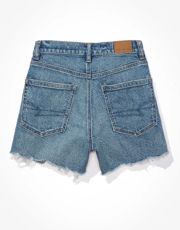 Unique Design AE Stretch Denim Highest Waist '90s Boyfriend Short