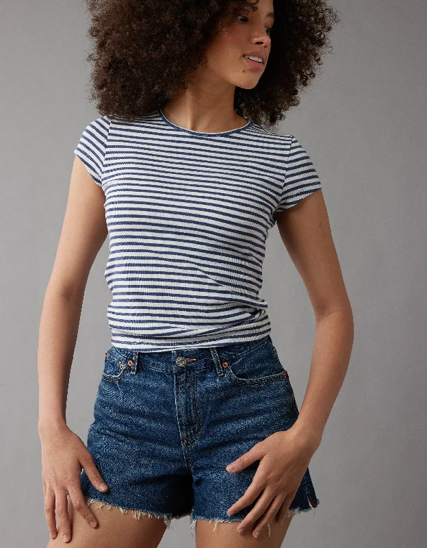 Exclusive Customization AE Strigid Curvy Super High-Waisted Relaxed Short