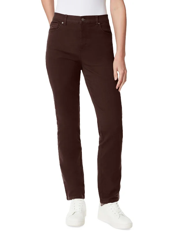Loose Fit Amanda Womens Classic Rise Tapered Leg Jeans