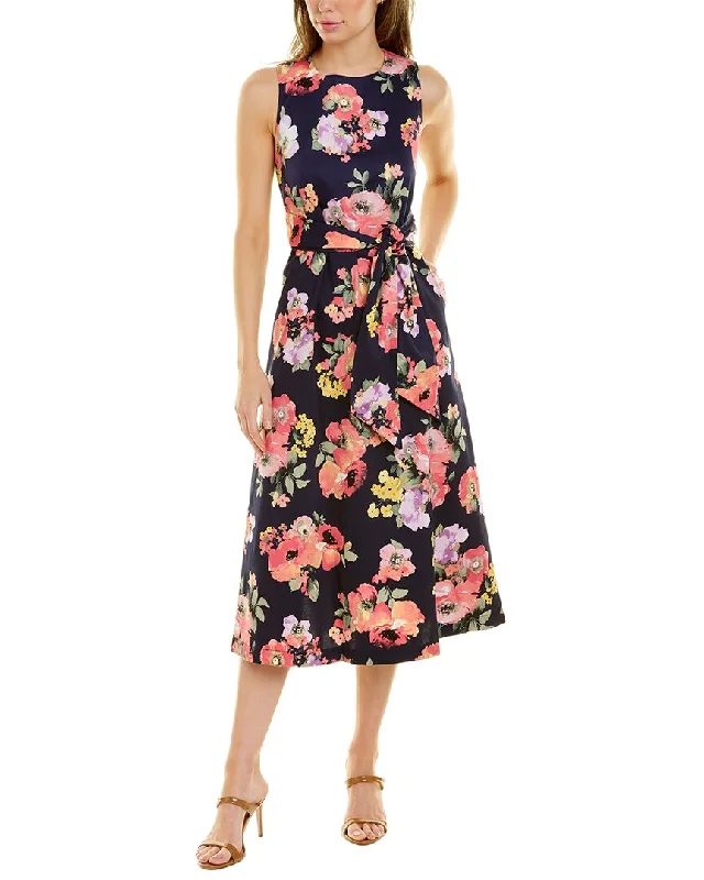 Anne Klein Printed A-Line Dress