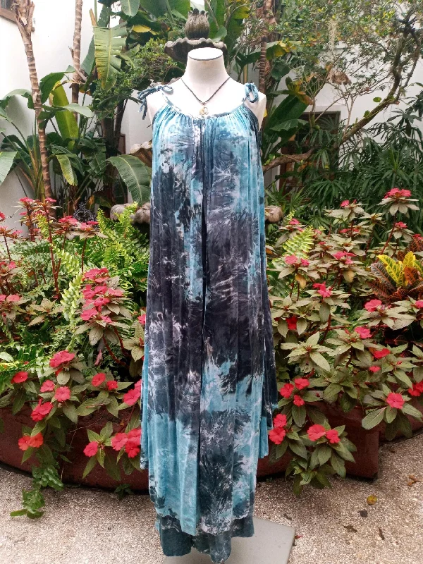 Elegant Temperament Athena Dress in Riptide