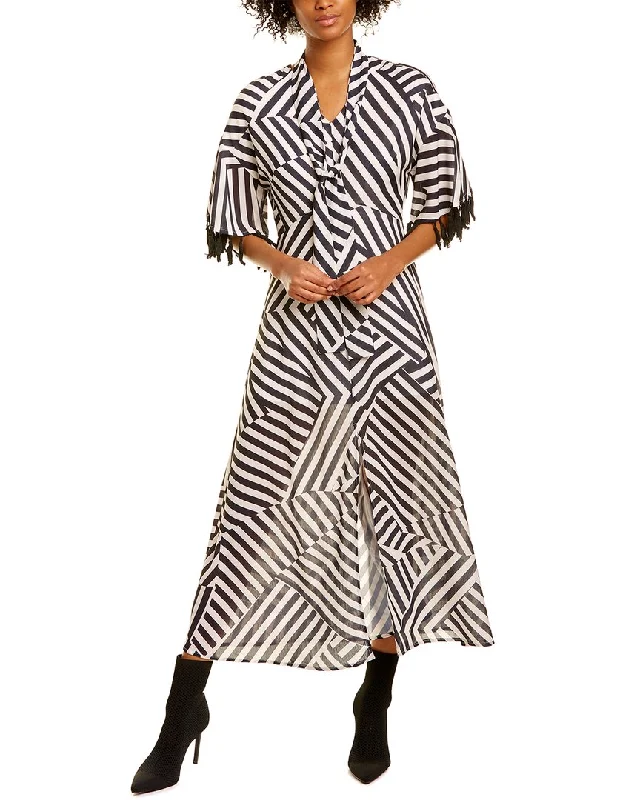Fresh And Natural Beulah Tassel Midi Dress