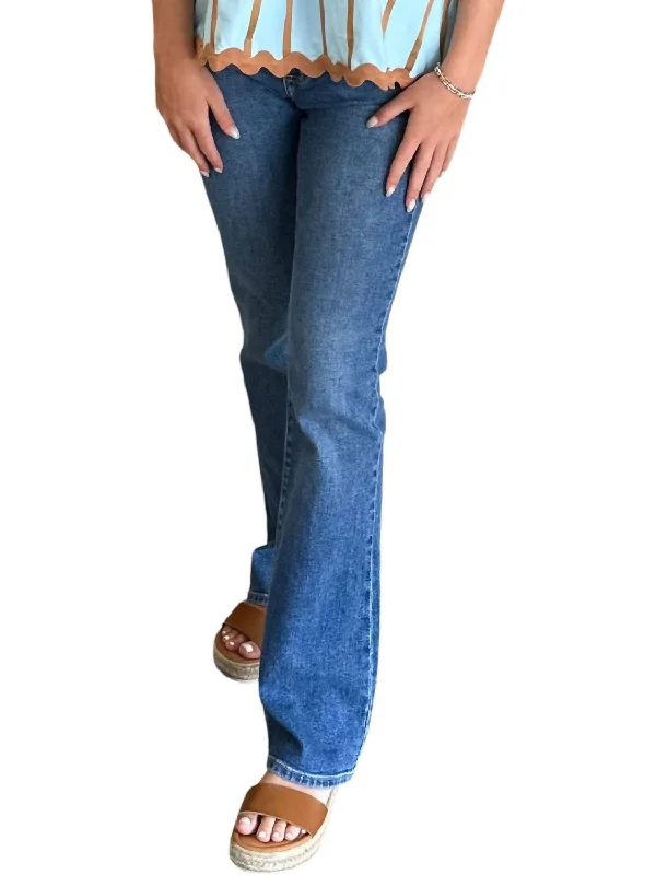 Versatile Items Bootcut Jeans In Vintage Wash