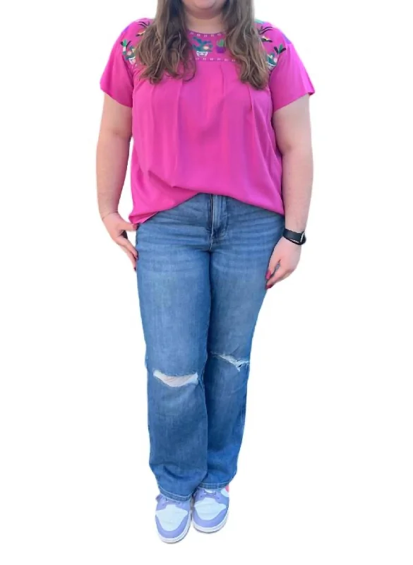 Luxury Temperament Calk Jean In Blue