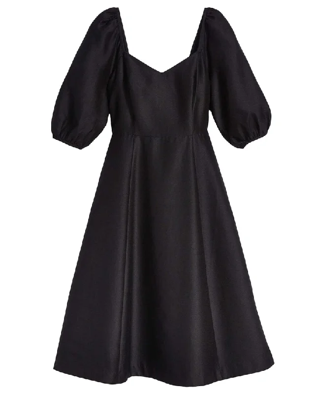 Draper James June Silk-Blend Dress