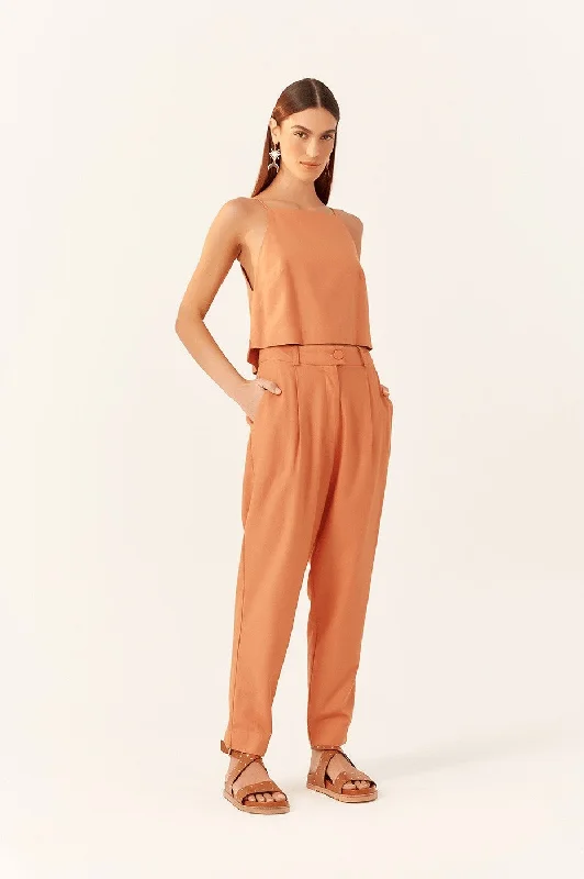 Designer Style Dress To Clothing Women's Jean Cinturilla Cruzada Con Botón