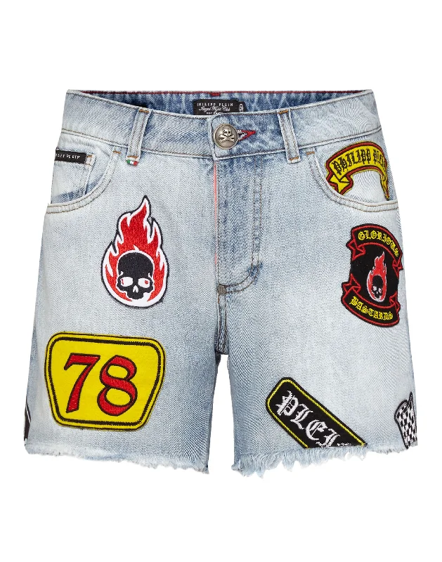 Comfortable And Casual Hot pants "Fashion show"