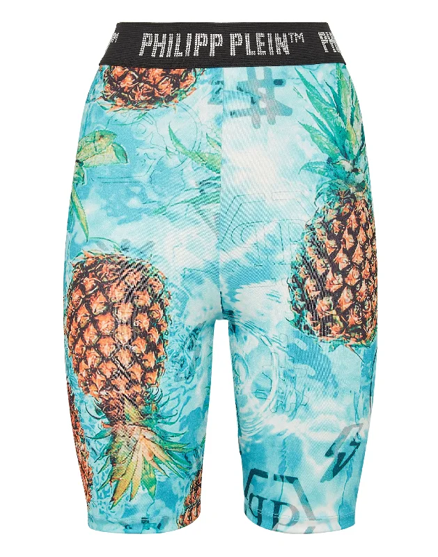 Elegant Temperament Jogging Shorts Stones Pineapple Skies