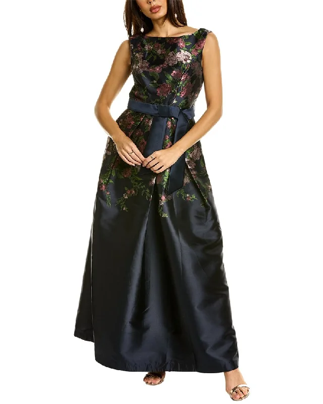 Stretch Design Kay Unger Genevieve Gown