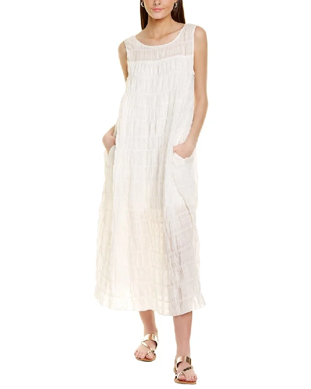 Fashion Style Max Studio Tiered Maxi Dress
