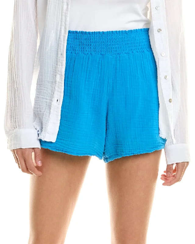 Spiritual Vitality Michael Stars Peggy Smocked Waist Short