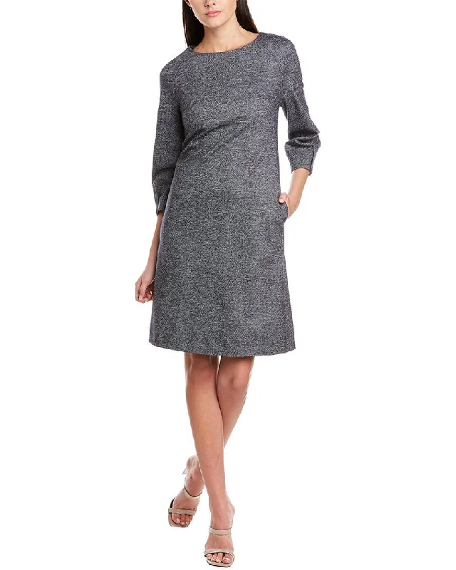 Peserico Wool-Blend Shift Dress