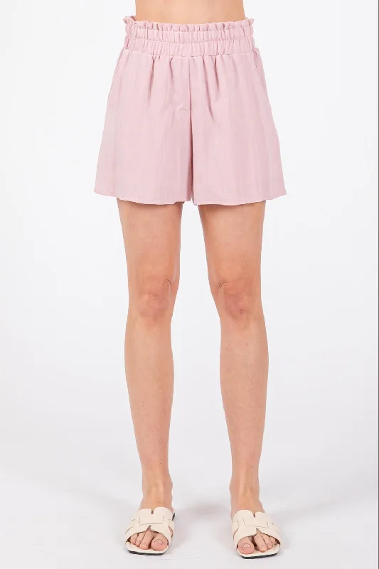 Comfortable And Casual Pip Short In Pink