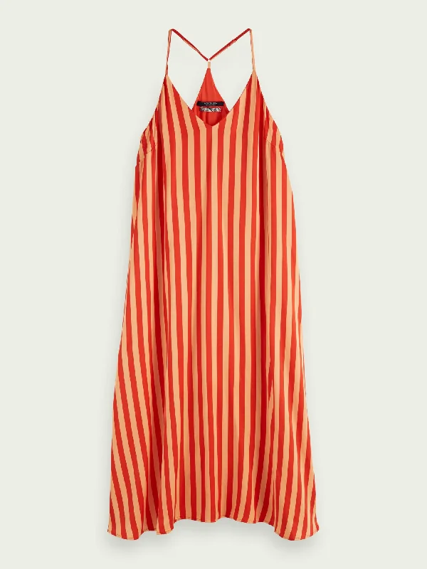 Warm And Comfortable Scotch & Soda Printed Sleeveless Slip Dress