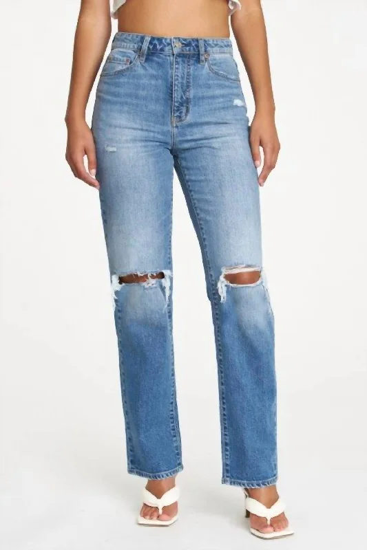 Free And Casual Sundaze Dad Jeans In Breathless