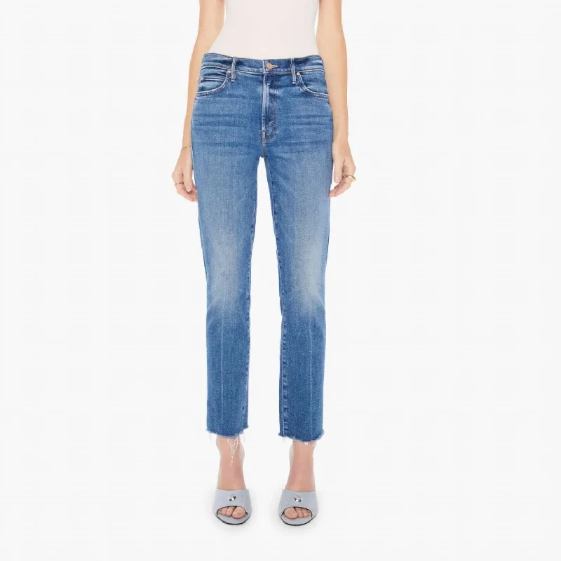 Dynamic Fashion The Rascal Ankle Fray Jeans In Opposites Attract