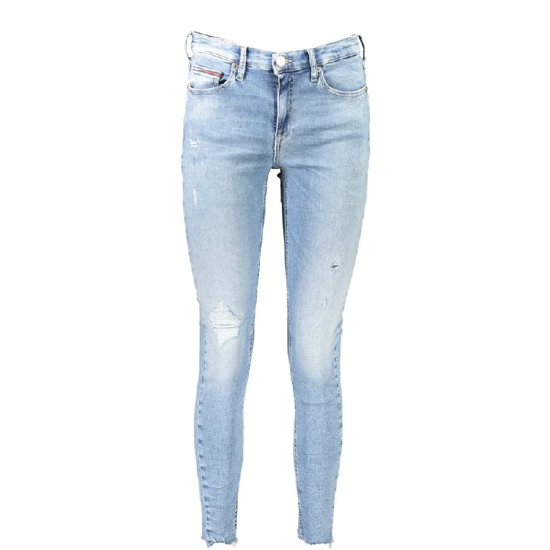 Tommy Hilfiger blue Cotton Jeans & Women's Pant