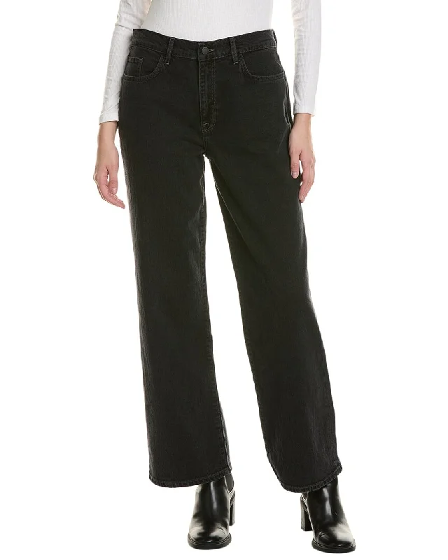 Simple And Comfortable Triarchy Ms. Miley Aurora Loved Black Baggy Jean