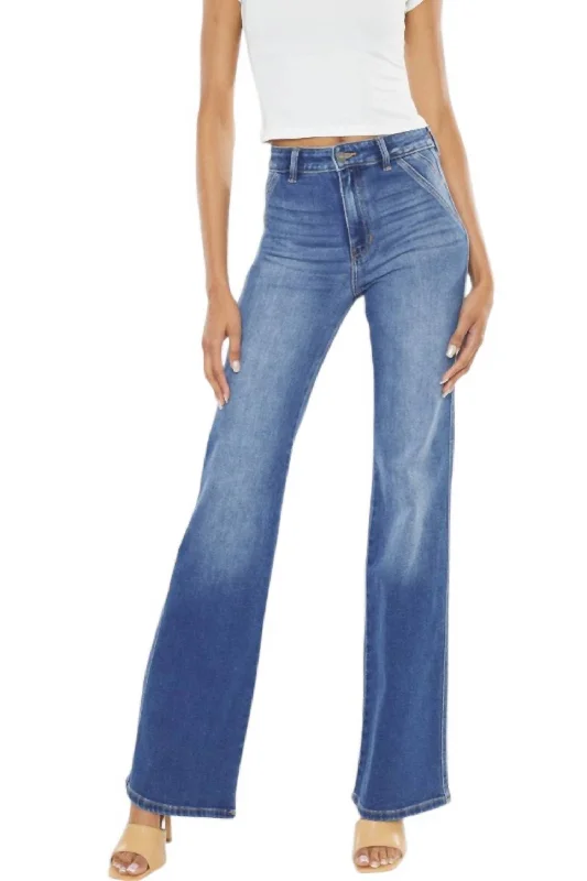 Luxury And Elegant Trina Denim Trouser Jeans In Light Wash