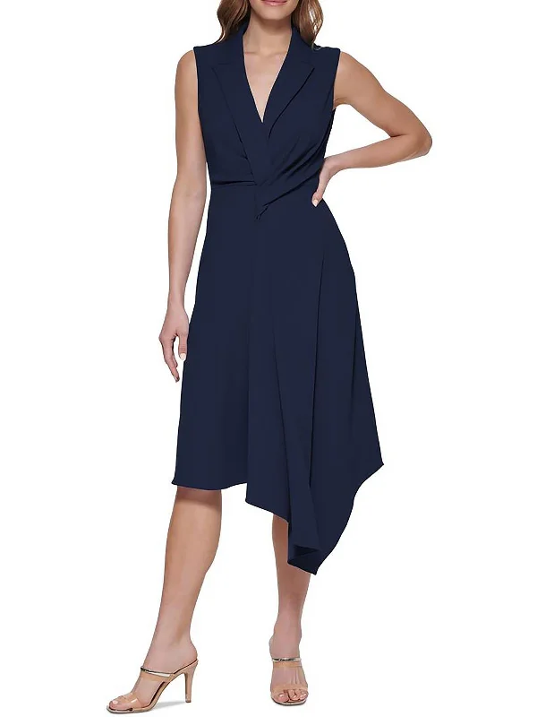 Sweet Girl Womens Asymmetric Long Cocktail and Party Dress