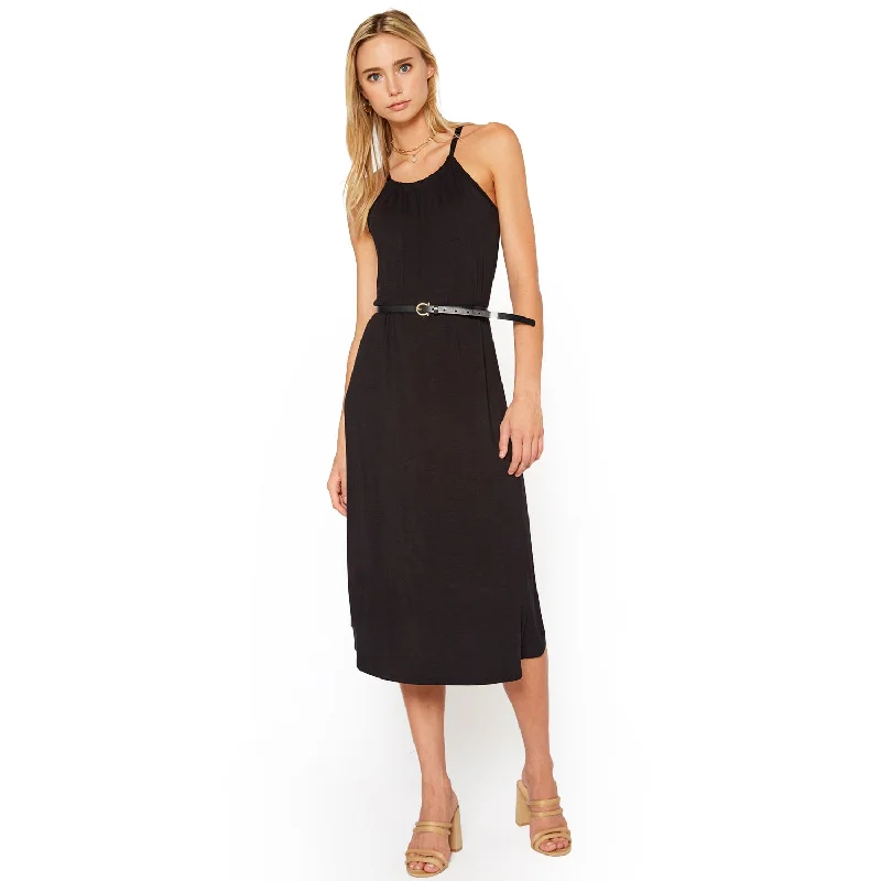 Unique Design Women's Basic Haltered Dress