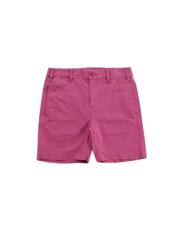 Women's Day Shorts In Raspberry