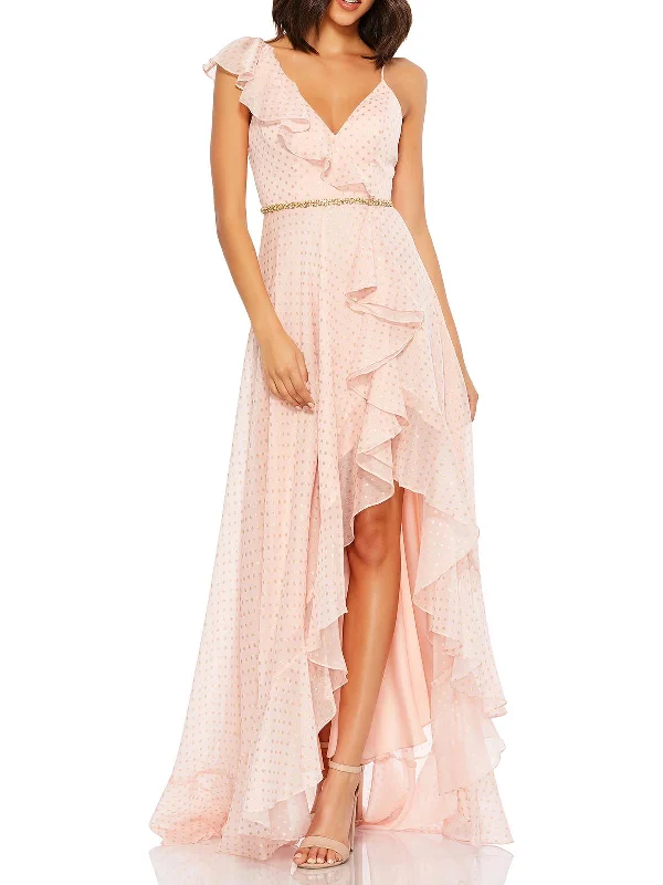 Casual Street Womens Embellished Long Evening Dress