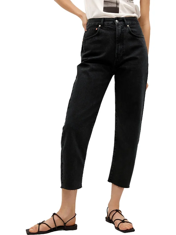 Street Charm Womens High Rise Cropped Ankle Jeans