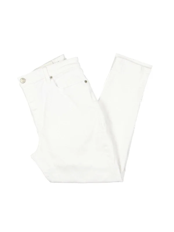 Casual And Casual Womens High Rise Knit Skinny Jeans