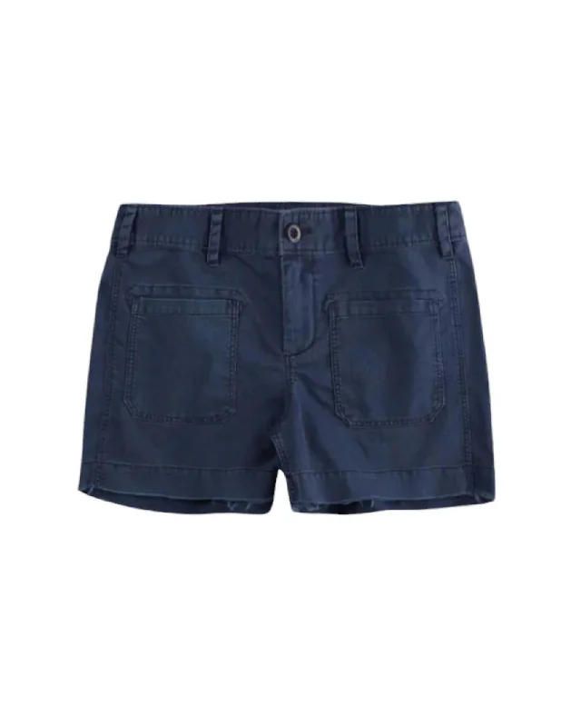 Women's Sailor Short Shorts In Navy