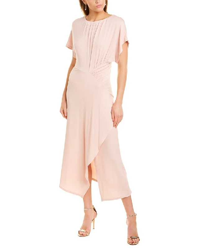 Unique Design Yigal Azrouel Draped Cape Midi Dress