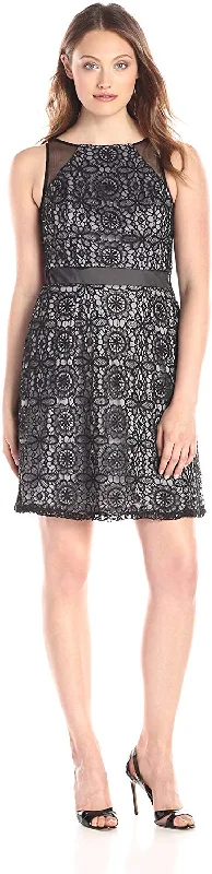Stretch Design Adrianna Papell - Crochet Lace Dress 41908460SC