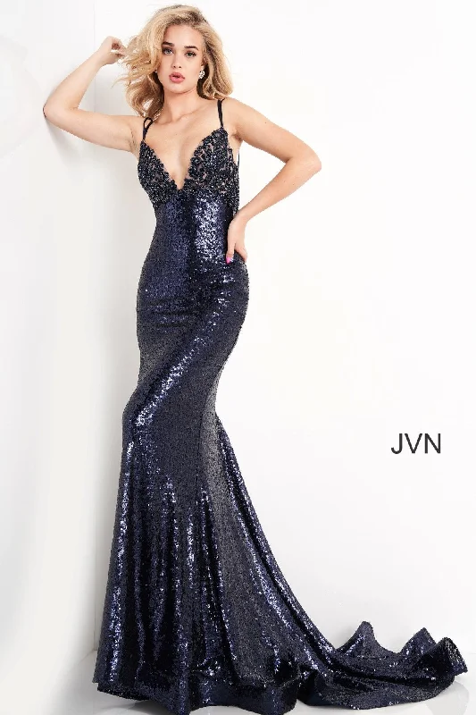 Light And Breathable Jovani 05803 Long Formal Sequin Prom Dress