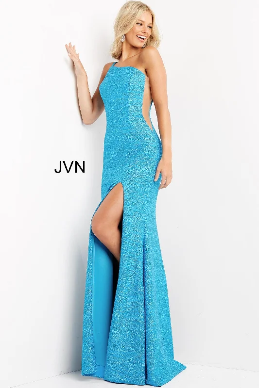 Romantic And Fresh Jovani 06126 One Shoulder Long Formal Prom Dress
