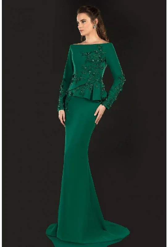 Elegant Tailoring Terani Couture 2021M2988 Mother Of The Bride Long Dress