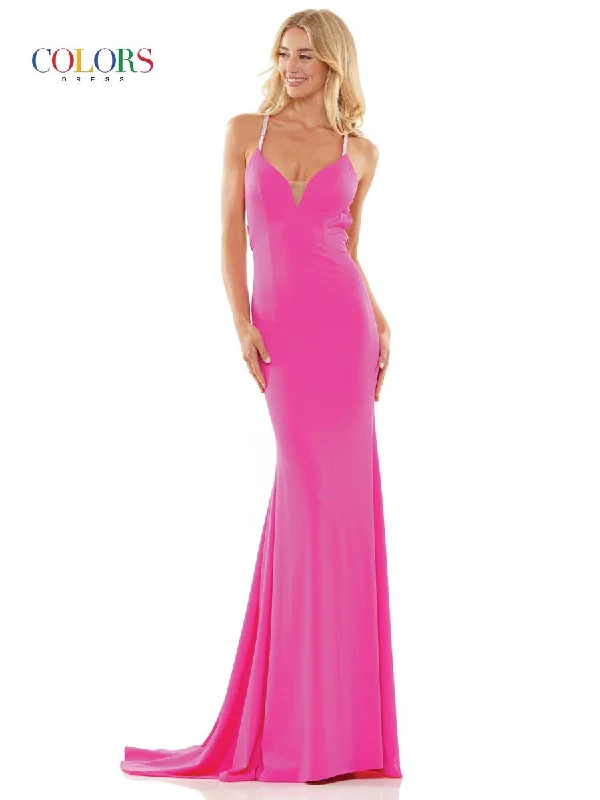 French Retro Colors Dress Dress 2974