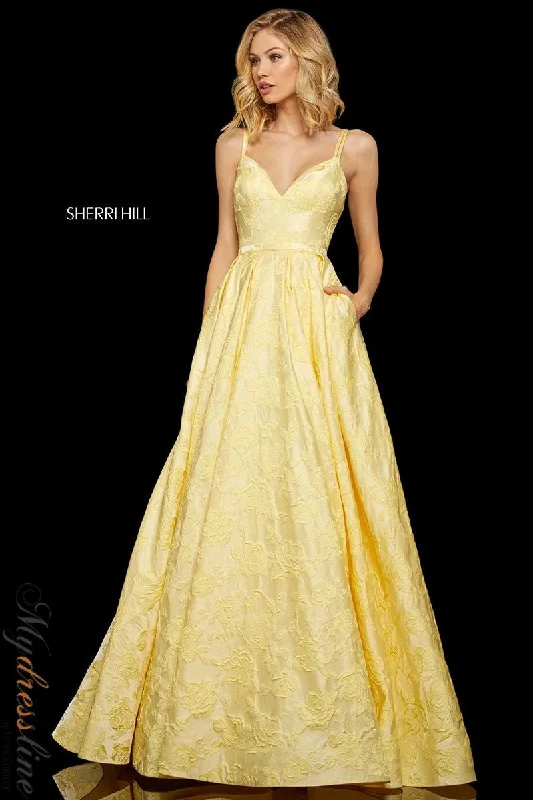 Slim Fit Sherri Hill 52953