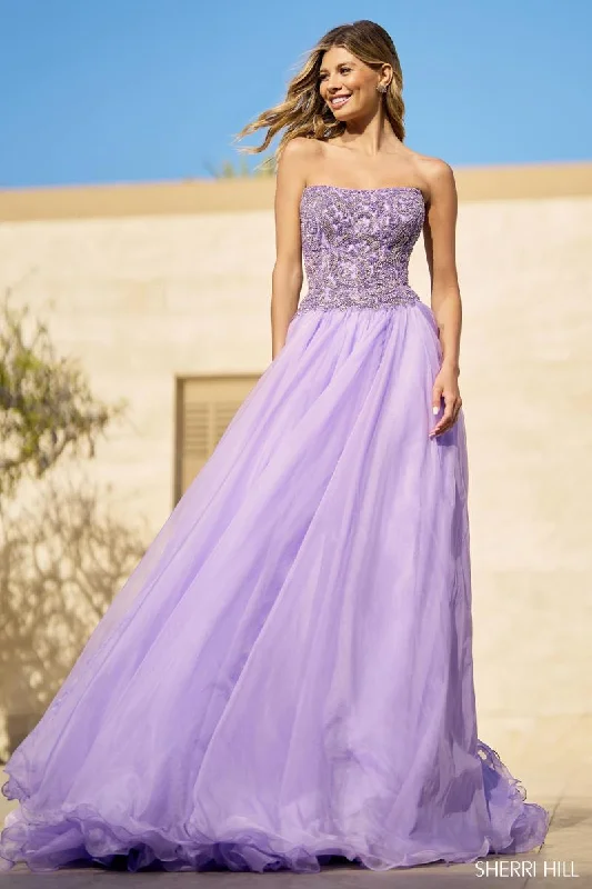 Sherri Hill Beaded Ball Gown 55947